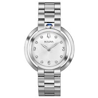 Orologio Bulova Donna Rubaiyat in Acciaio 96P184